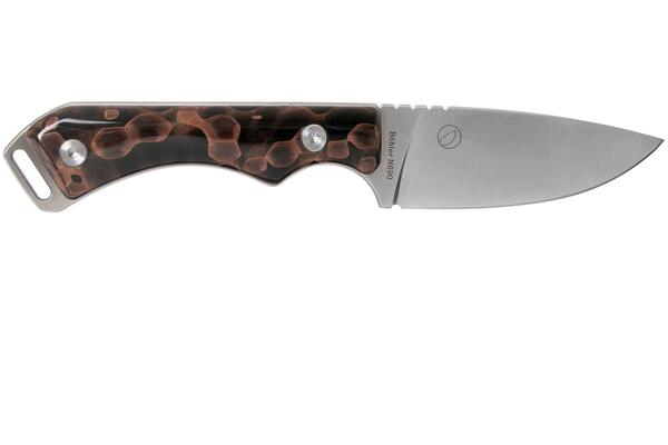 QSP Knife Workaholic SK03, Satin N690 Blade, Black Bronze Moon Raffir Noble QS124-C - KNIFESTOCK