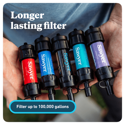 Sawyer Mini Filter Blue with Syringe SP340A - KNIFESTOCK