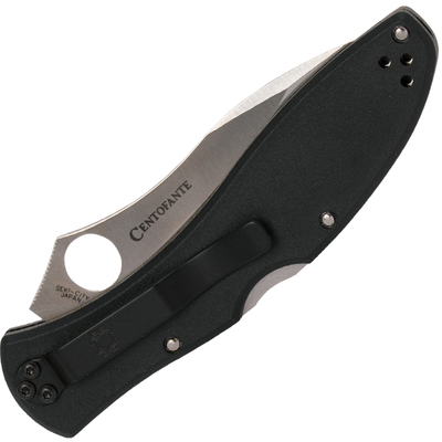 Spyderco Centofante 3 Lightweight Black C66PBK3 - KNIFESTOCK