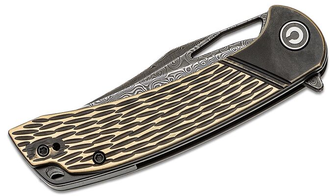 CIVIVI Dogma Damascus Alamă Neagră C2005DS-1 - KNIFESTOCK