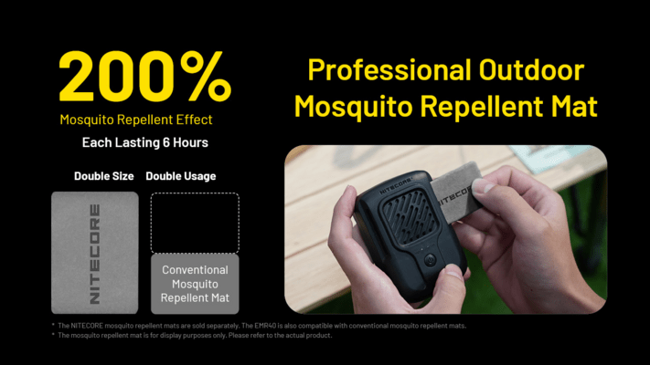 Nitecore EMR40 TAC Electronic Insect Repeller - KNIFESTOCK
