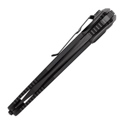 Microtech SOCOM ELITE T/E-AUTO BLACK TACTICAL PARTIAL SERRATED 161A-2T - KNIFESTOCK