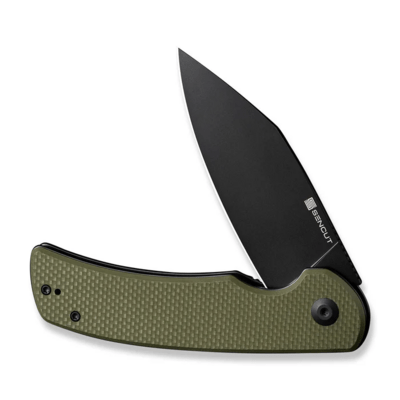 Sencut Omniform OD Green Coarse G10 Handle Black 9Cr18MoV BladeLiner Lock S23064-1 - KNIFESTOCK