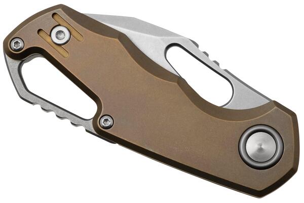 MKM ISONZO M390 Bronze anodized titanium BÖHLER M390 MK FX03M-3TBR - KNIFESTOCK