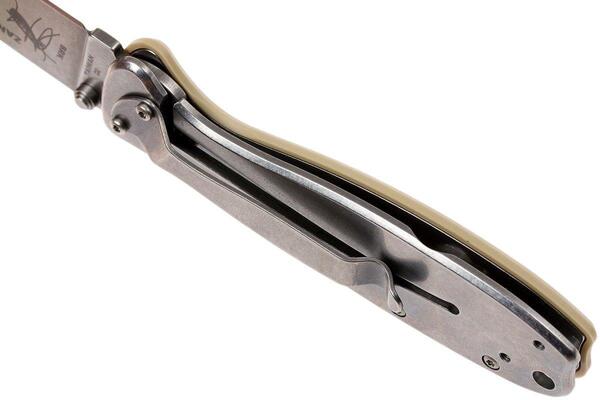 BRK-Esee Zancudo Framelock Tan D2 BRKR2DT - KNIFESTOCK