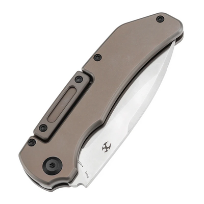 Kansept Hazard Satin CPM S35VN, Bronsanodiserad och Stonewashed Ti - KNIFESTOCK