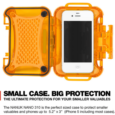 Nanuk 310 Nano - Orange 310S-000OR-0A0 - KNIFESTOCK