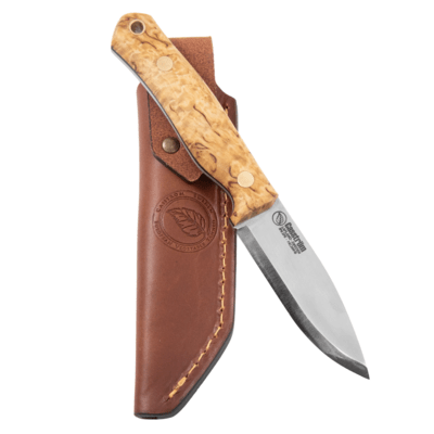 Casstrom No.8 SFK Curly birch CASS-12808 - KNIFESTOCK