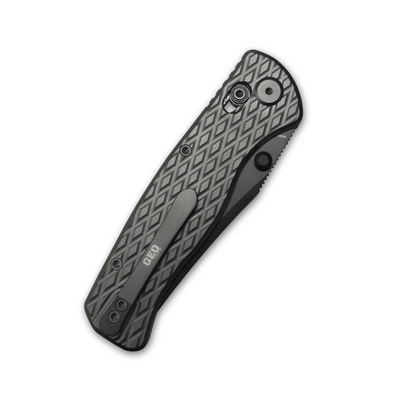 GEO Knife Sharp Shadow Black DLC M390 Blade Black DLC Ti - KNIFESTOCK