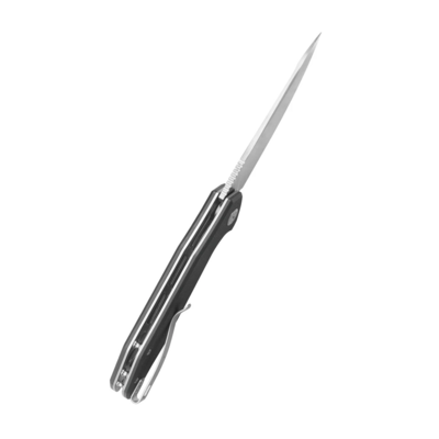 Kubey Nova Black G10, Satin 14C28N KU117L - KNIFESTOCK