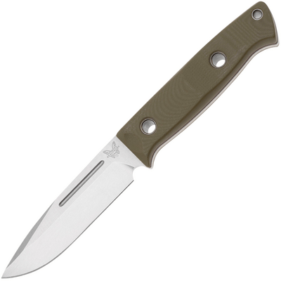 BENCHMADE SIBERT, BUSHCRAFTER, FIXED BLADE, DROP POINT 163-1 - KNIFESTOCK