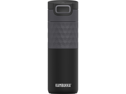 Kambukka 11-01010 Thermobecher Etna Grip Black Steel 500 ml - KNIFESTOCK