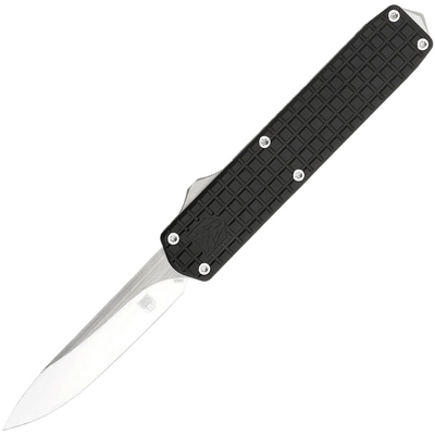 CobraTec Large Warrior Black Drop Not Serrated 06CT109 - KNIFESTOCK