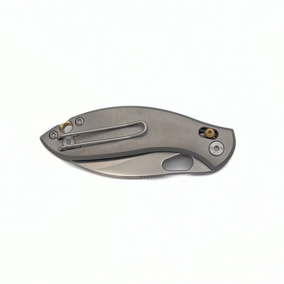 Giant Mouse GM13 Titanium/Satin S90V GM-GM13 - KNIFESTOCK