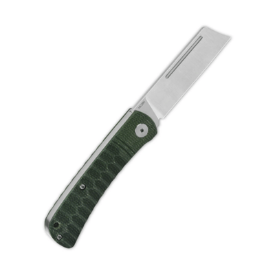 QSP Knife Hedgehog 14C28N , Micarta, green QS142-A - KNIFESTOCK