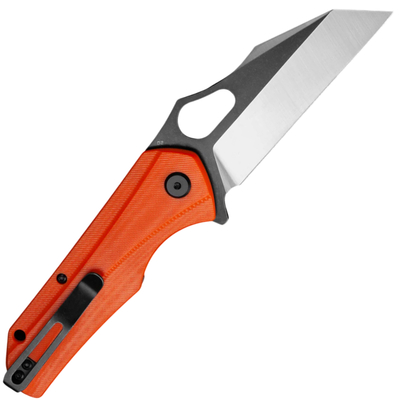 Bestech OPERATOR D2, Satin+Black, Orange G10 BG36D - KNIFESTOCK