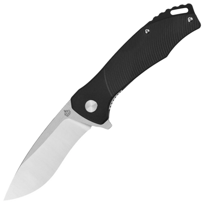 QSP Knife Raven D2, black G10 QS122-C1 - KNIFESTOCK