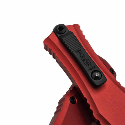Microtech HERA II MINI D/E BLACK STANDARD RED 1702M-1RD - KNIFESTOCK