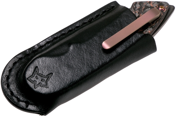 Fox Knives Radius FX-550 CFB Copper Carbon fibre Black pocket knife - KNIFESTOCK