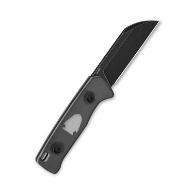 QSP Knife Baby Penguin  14C28N, black stonewash,  Acrylic QS130BP-A2 - KNIFESTOCK