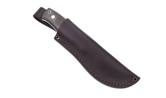 Brisa Skinner 90-Green Micarta Elmax Flat Sheath Skinner Brs-362-66126-66128 - KNIFESTOCK