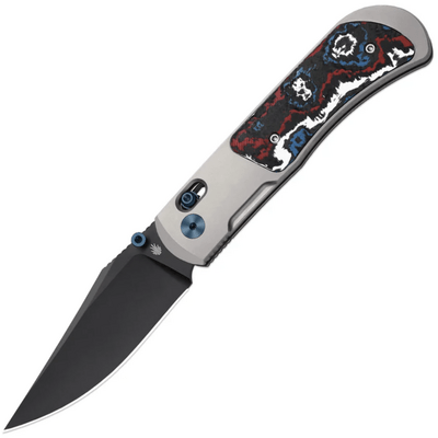 Kizer Tycho S45VN Titanium &amp; Fat Carbon - KNIFESTOCK