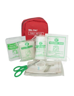 Mil-Tec FIRST AID PACK MIDI red 16025910 - KNIFESTOCK