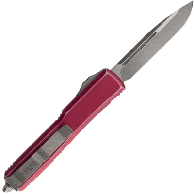 MICROTECH Ultratech S/E Stonewash Distressed Rouge 121-10DRD - KNIFESTOCK