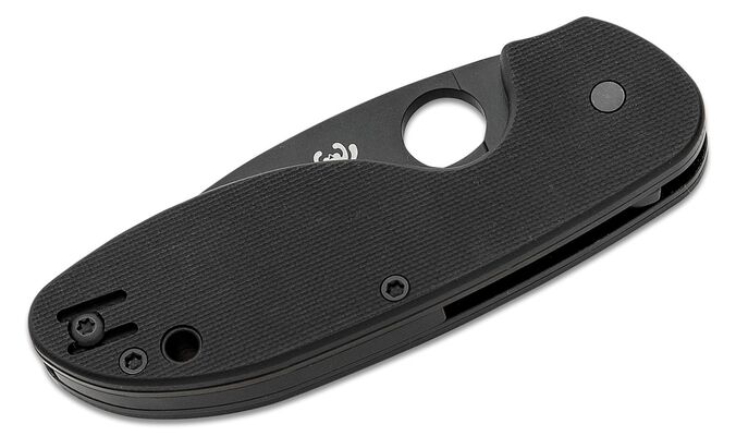 Spyderco Efficient G-10 Black C216GPSBBK - KNIFESTOCK