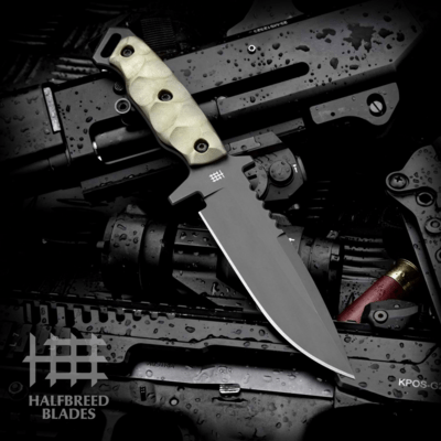 Halfbreed Blades Medium Infantry Knife - Fixed Blade MIK-03P Gen-2 ODG - K340 - KNIFESTOCK