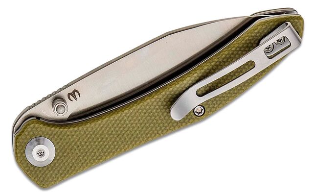 CIVIVI Hadros Satin/Olijf Micarta C20004-3 - KNIFESTOCK
