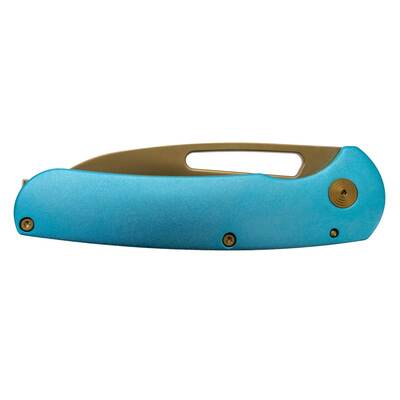 SOG ESCAPE FL? / 3" BLADE / BLISTER PACK / BLUE + GOLD SOG-14-52-02-57 - KNIFESTOCK