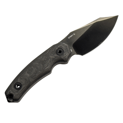 Kunwu STIFFY D. KNFS Limited Edition 50pcs VANADIS 4 DLC + Marble Carbon Fiber - KNIFESTOCK