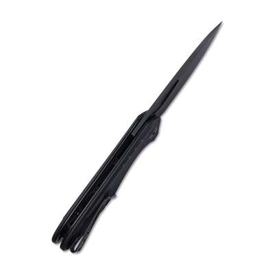 KUBEY Doris Couteau Pliant Front Flipper avec Liner Lock Manche Noir G10 KU324E - KNIFESTOCK