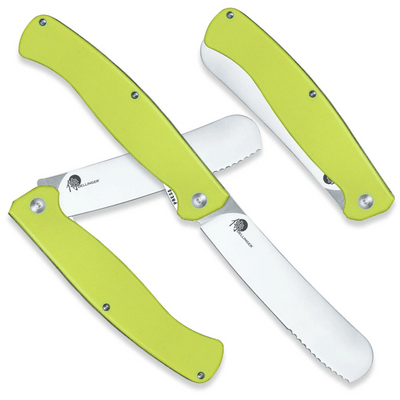 Dellinger Folding Knife 110 mm &quot;pocket patlaKnife&quot; Dellinger Easy - Yellow - KNIFESTOCK