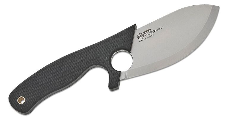 Petrified Fish PFH01 EEL 9cr18mov Stonewashed Black G10 PFH01DW - KNIFESTOCK