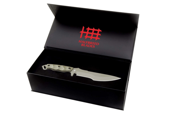 Halfbreed Blades Medium Infantry Knife - Fixed Blade MIK-08 ODG - K110 - KNIFESTOCK