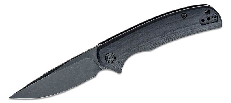 CIVIVI NOx Black Stonewashed/Negru G10-SS C2110C - KNIFESTOCK