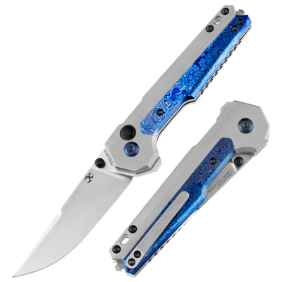 Kansept EDC Tac Satin  S35VN Timascus+ Titanium Inlay K2009A8 - KNIFESTOCK