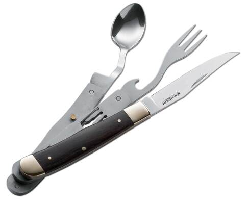 Magnum Bon Appetite Messer, Gabel und Löfel aus Edelstahl 440A - KNIFESTOCK