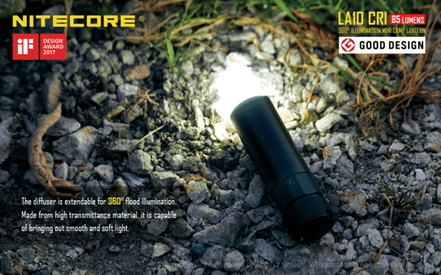 Nitecore flashlight LA10 CRI - KNIFESTOCK