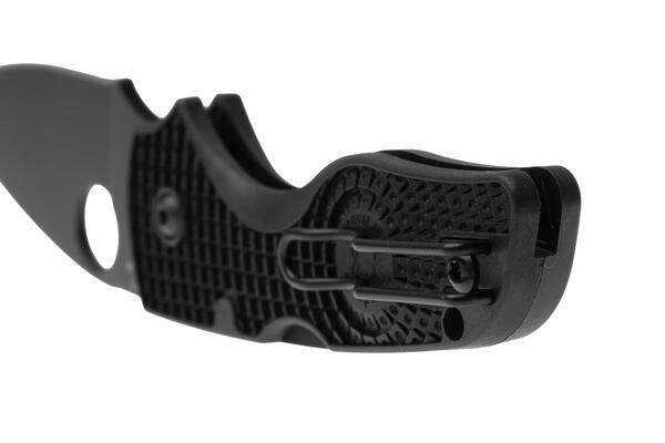 Spyderco Lil Native Black Lightweight Black Blade Reveal 14 C230PBBK - KNIFESTOCK