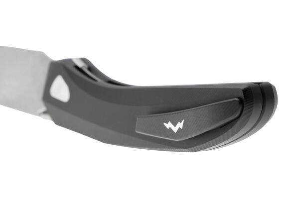 MKM DETONARIO – M390 SW lama - MANICO E CLIP IN ALLUMINIO ANODIZZATO NERO, LINER LOCK IN ACCIAIO INO - KNIFESTOCK