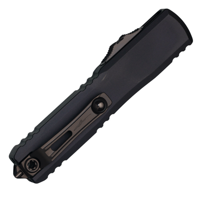 Microtech ULTRATECH ZBP S/E SHADOW DLC PARTIAL SERRATED DLC HARDWARE 1121-2DLCTSH - KNIFESTOCK