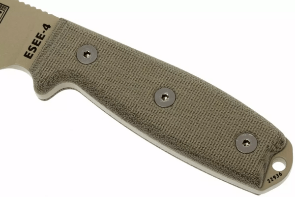 ESEE-4 Plain Edge ESEE-4P-DT - KNIFESTOCK