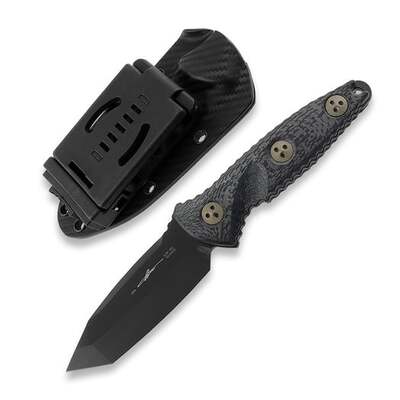 MICROTECH Socom Alpha Mini T/E BLK DLC CF Signature series 114M-1DLCCFS - KNIFESTOCK