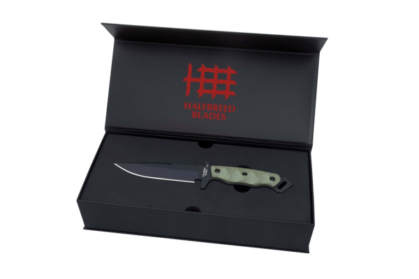 Halfbreed Blades Medium Infantry Knife - Fixed Blade MIK-03P Gen-2 ODG - K340 - KNIFESTOCK