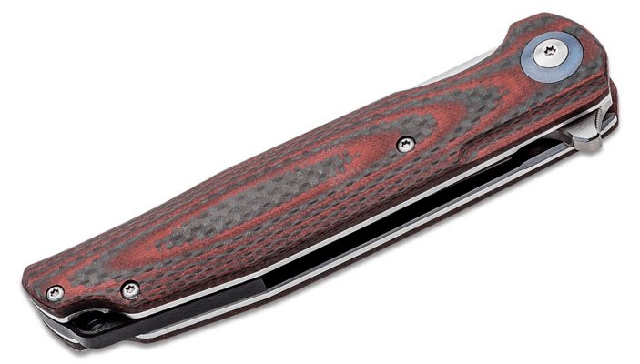 Bestech ASCOT D2, Satin, Interlayer with Carbon Fiber and G10 BG19F - KNIFESTOCK