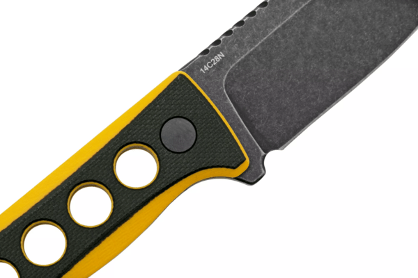 QSP Knife Canary 14C28N , G10, Black/Yellow QS141-A2 - KNIFESTOCK