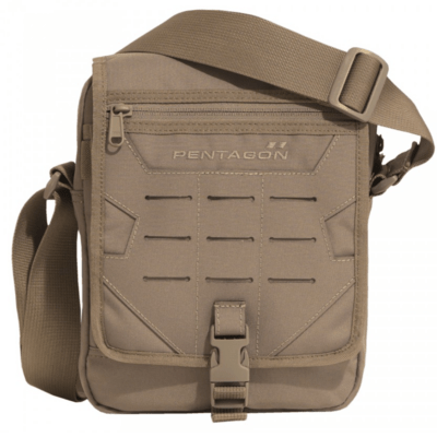 Pentagon Messenger Shoulder Bag (BF) K16087-03-Coyote-ONE SIZE - KNIFESTOCK
